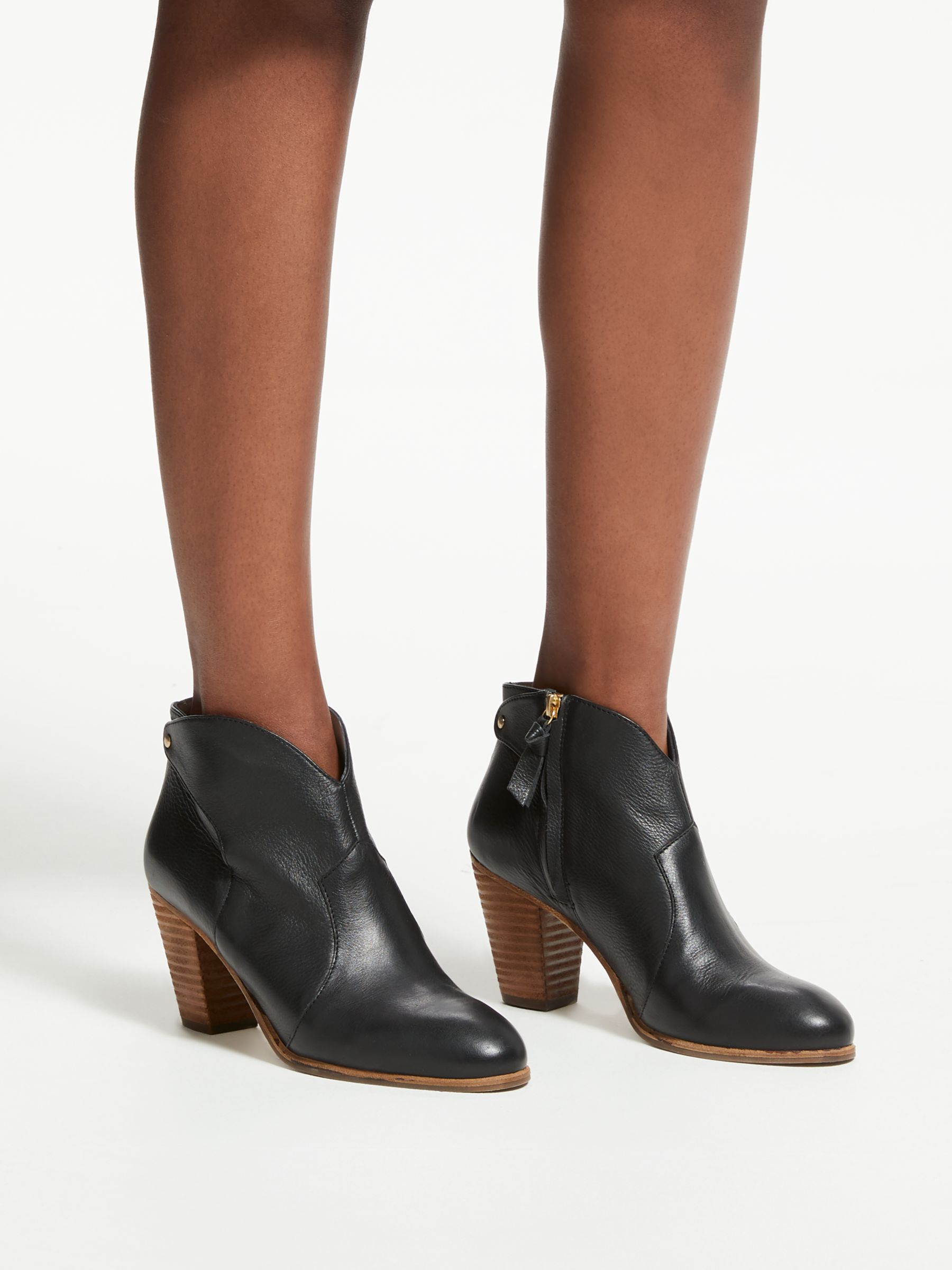 Boden Hoxton Block Heeled Ankle Boots 