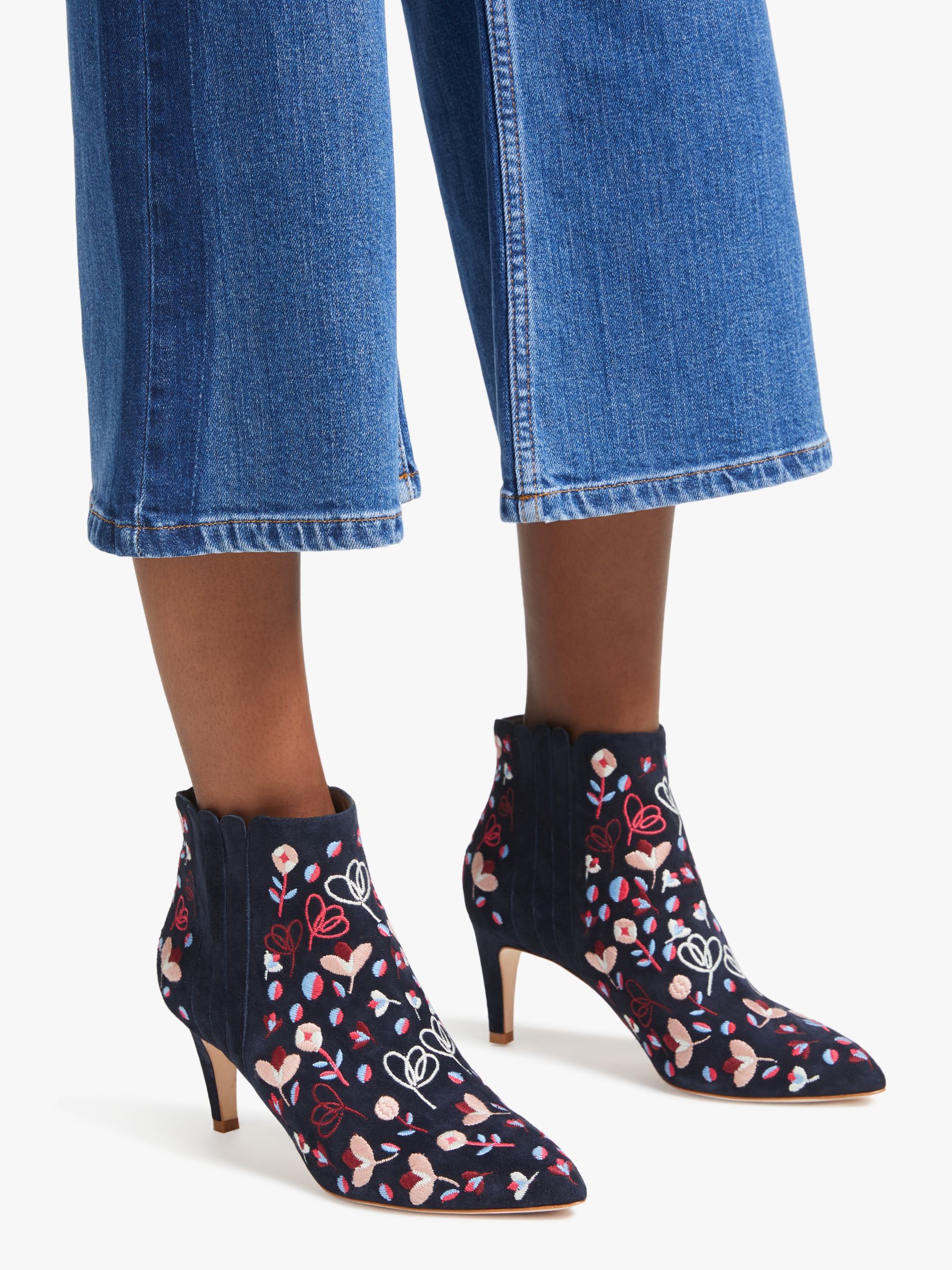 boden navy ankle boots