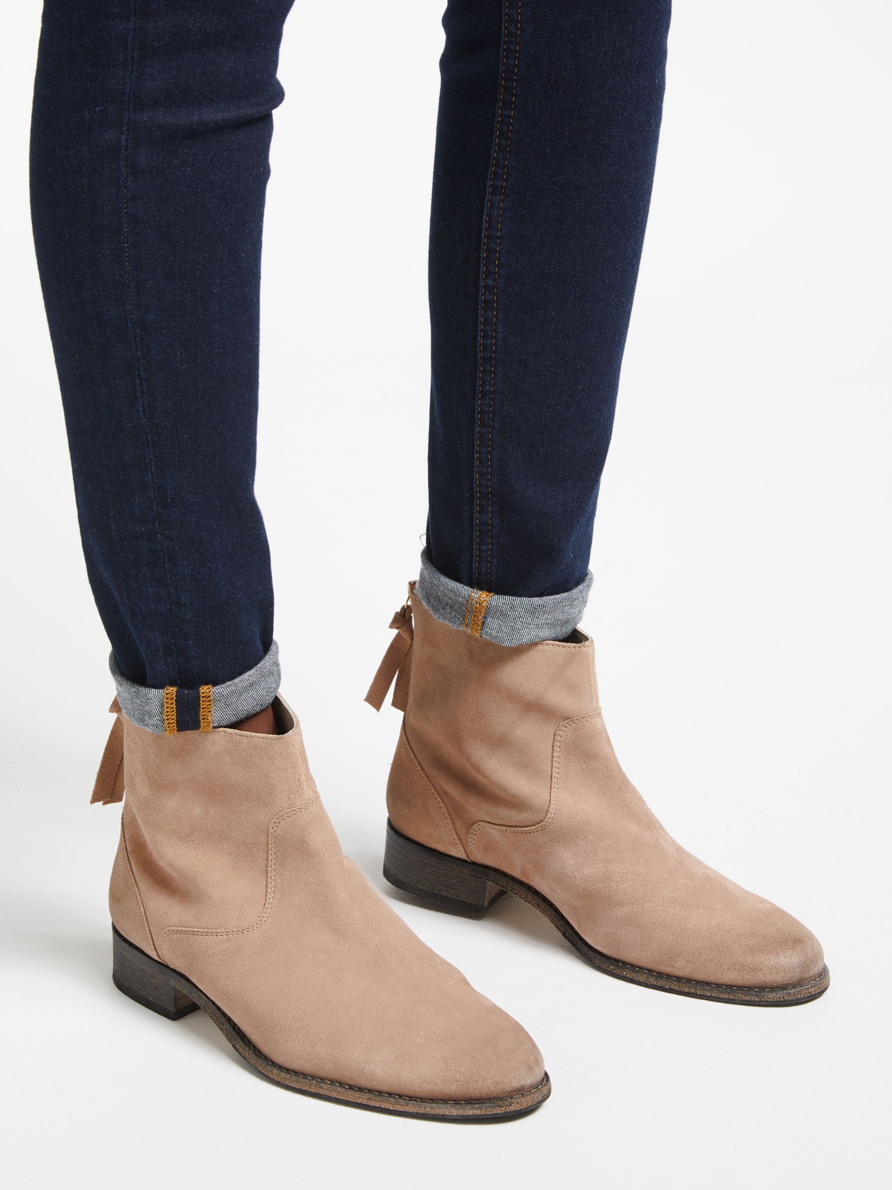 Boden Kingham Ankle Boots, Soft Truffle 
