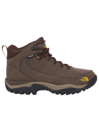 The North Face Storm Strike Mid Men's Waterproof Hiking Boots, Slate Grey/Leopard Yellow