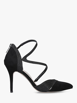 Carvela Luna Stiletto Heel Sandals, Black