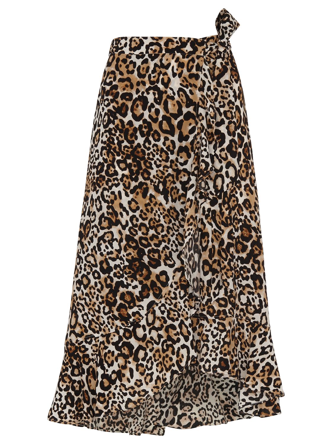 Whistles Animal Print Skirt, Leopard Print