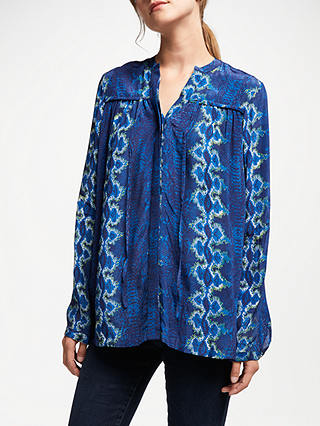 Mercy Delta Avebury Top, Blue/Lime at John Lewis & Partners
