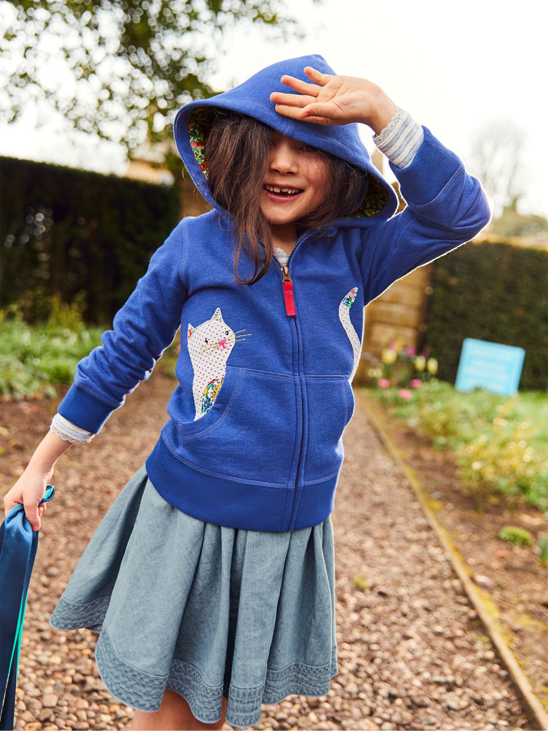 boden girls hoodie