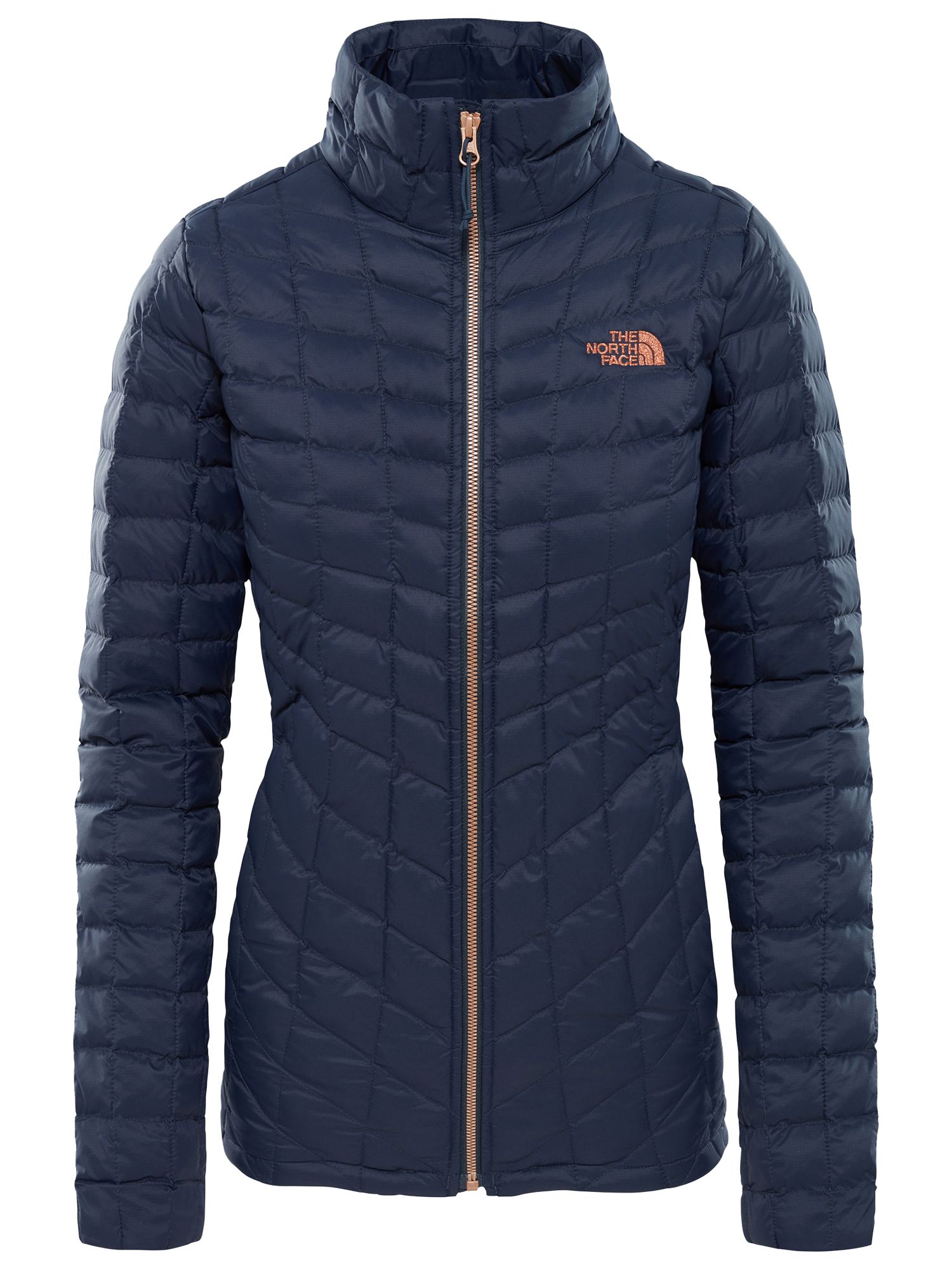 The North Face Thermoball Full Zip Women's Jacket, Navy/Metallic Copper