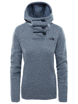 The North Face Crescent Hooded Pullover, Blue Wing Teal Heather