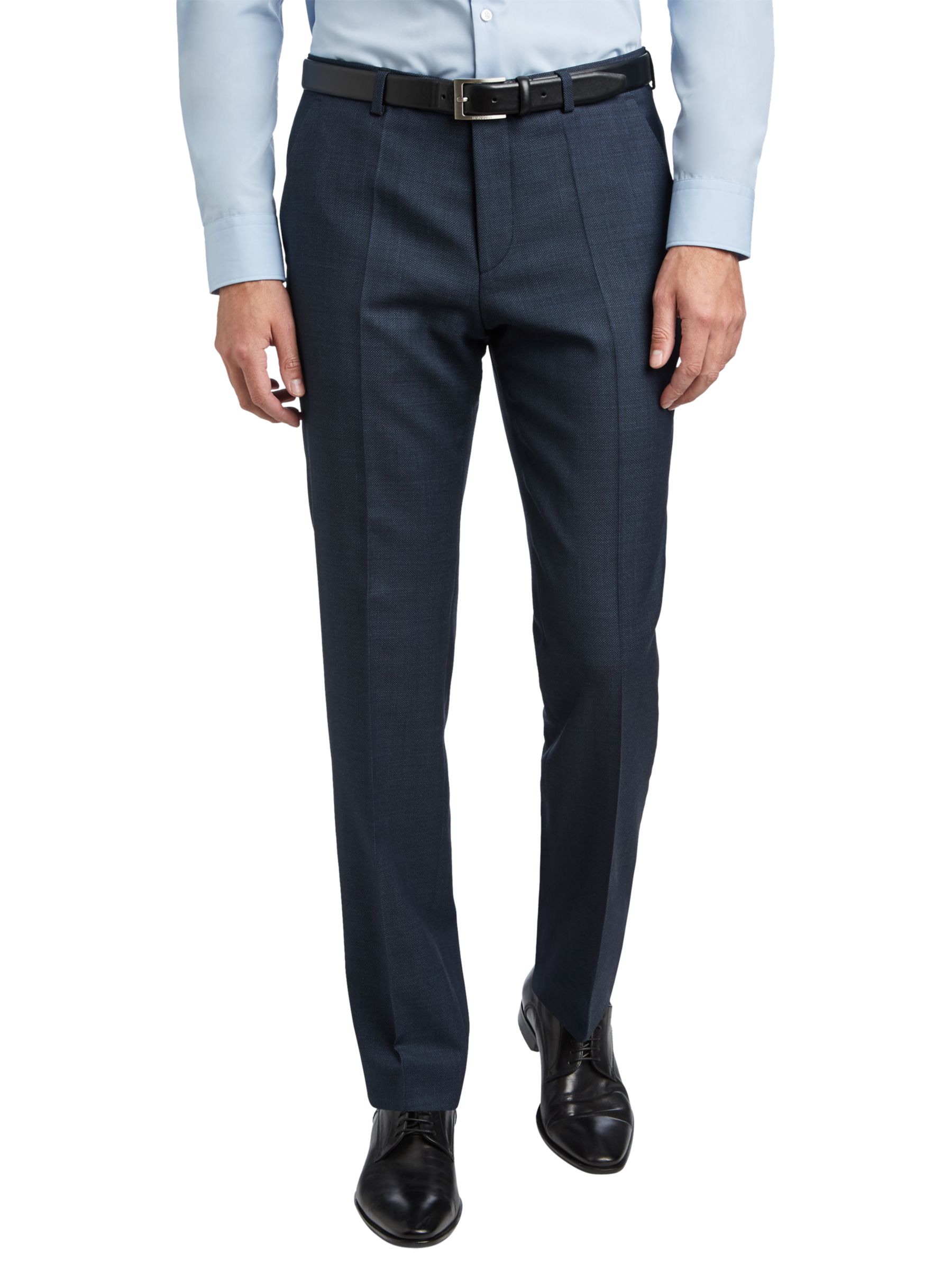 HUGO by Hugo Boss Jeffery/Simmons Virgin Wool Regular Fit Suit, Navy