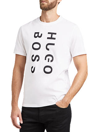BOSS Tilburt Short Sleeve T-Shirt, White