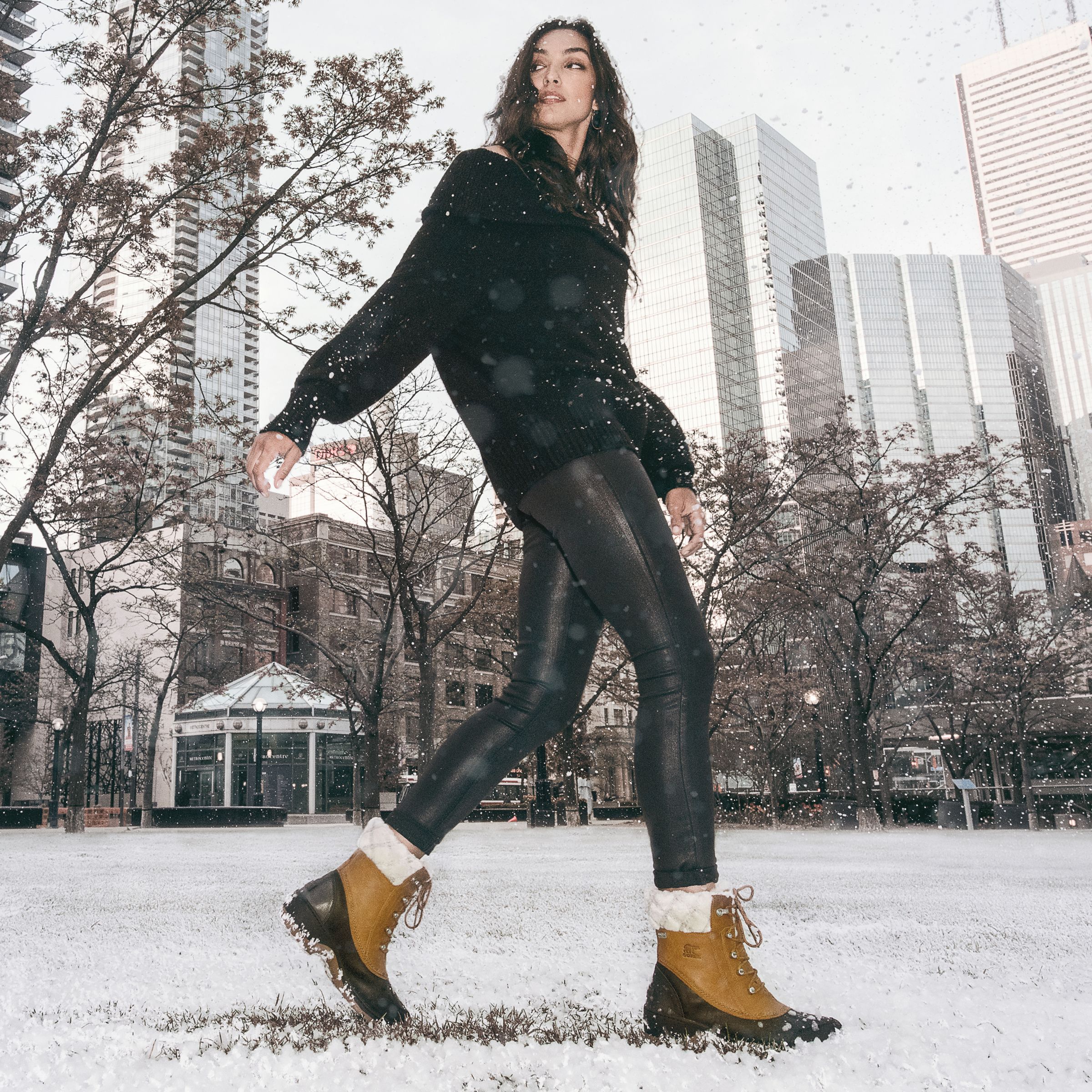 sorel women's whistler mid waterproof winter boots