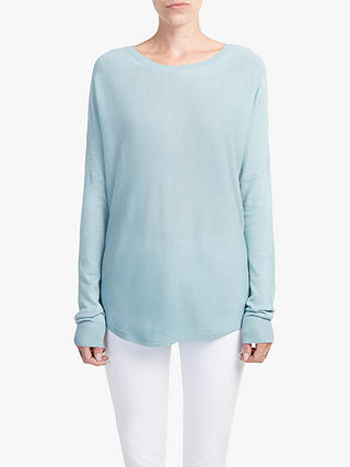 French Connection Scoop Neck Jumper, Jonah Blue