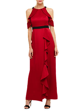 Phase Eight Cezanna Maxi Dress, Scarlet