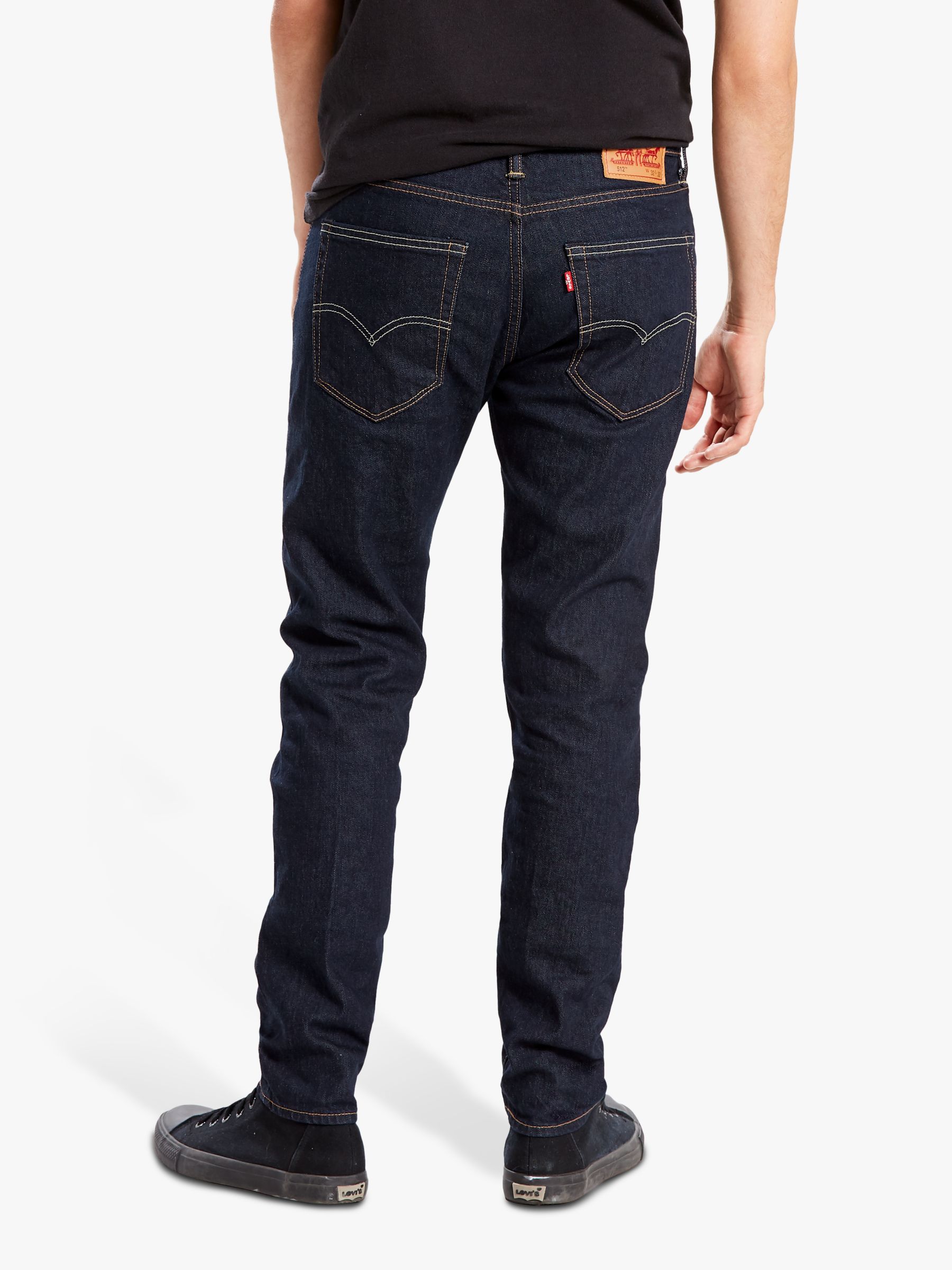 Levi's 512 Slim Tapered Jeans, Nightshine at John Lewis & Partners