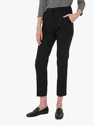 Gerard Darel Guy Button Detailing Trousers, Black