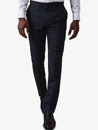 Reiss Maruso Wool Slim Fit Suit Trousers, Navy