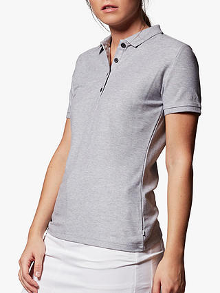 Calvin Klein Performance Pique Polo Golf Top, Grey