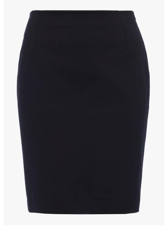 French Connection Street Twill Pencil Skirt, Black, 6
