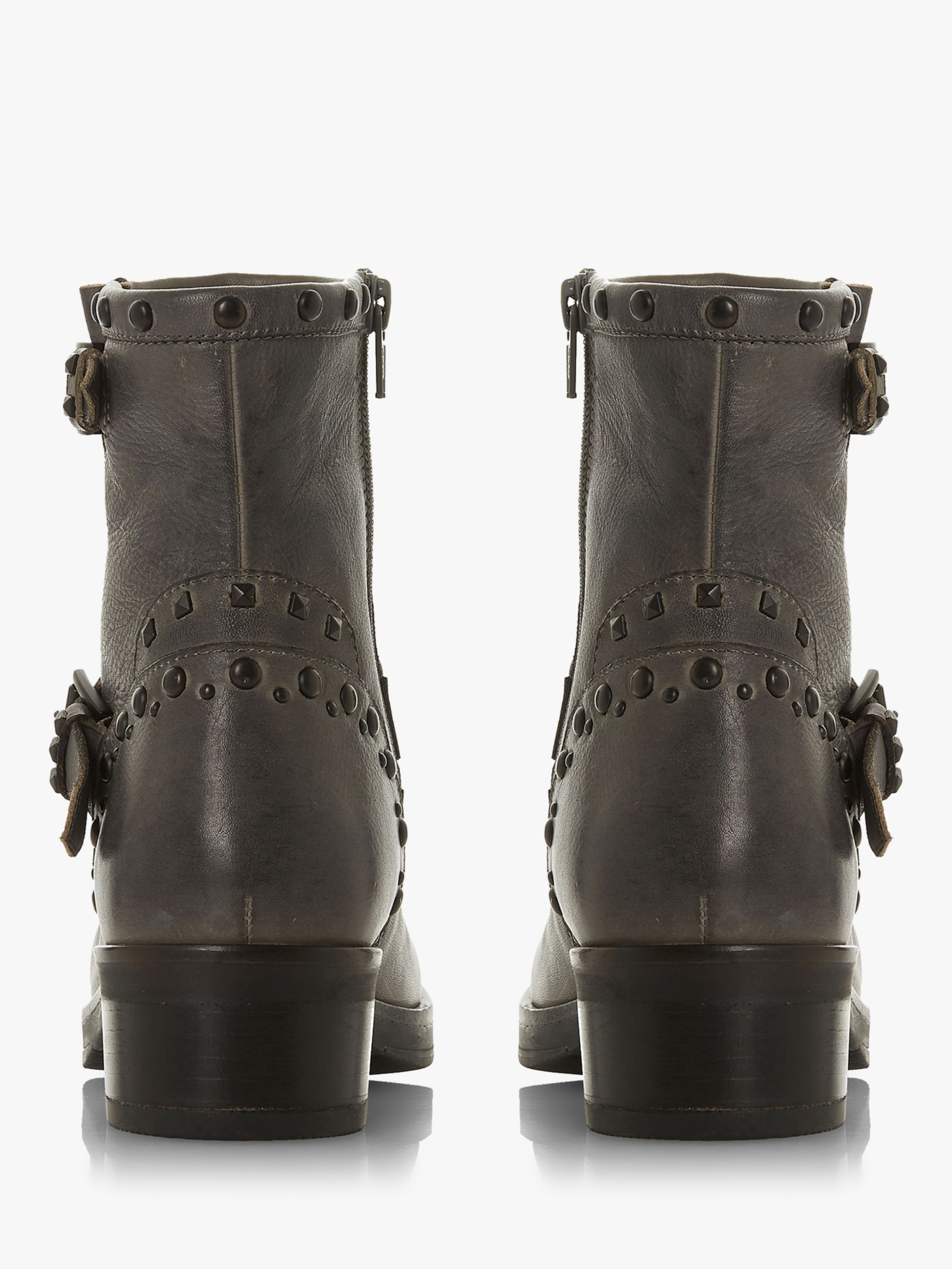 Bertie Prescot Studded Buckle Ankle Boots At John Lewis Partners