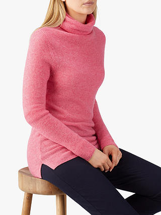 Pure Collection Roll Neck Cashmere Jumper
