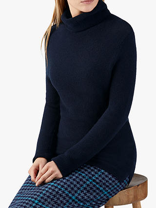 Pure Collection Roll Neck Cashmere Jumper