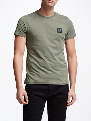 Belstaff Throwley Short Sleeve T-Shirt, Green Smoke