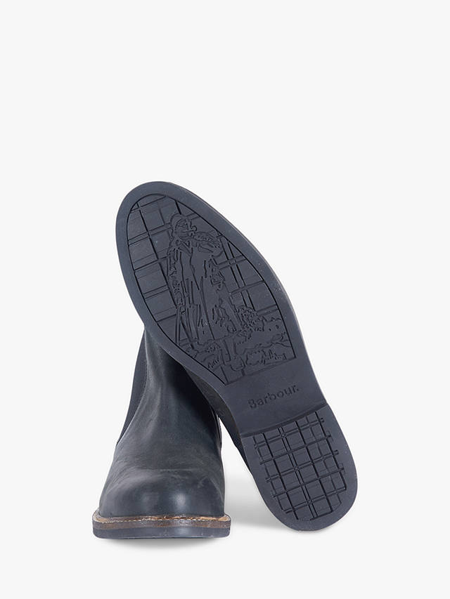 Barbour Farsley Slip On Boots, Black