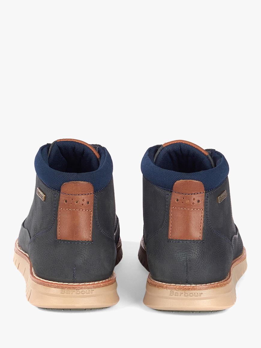 barbour chukka boots navy