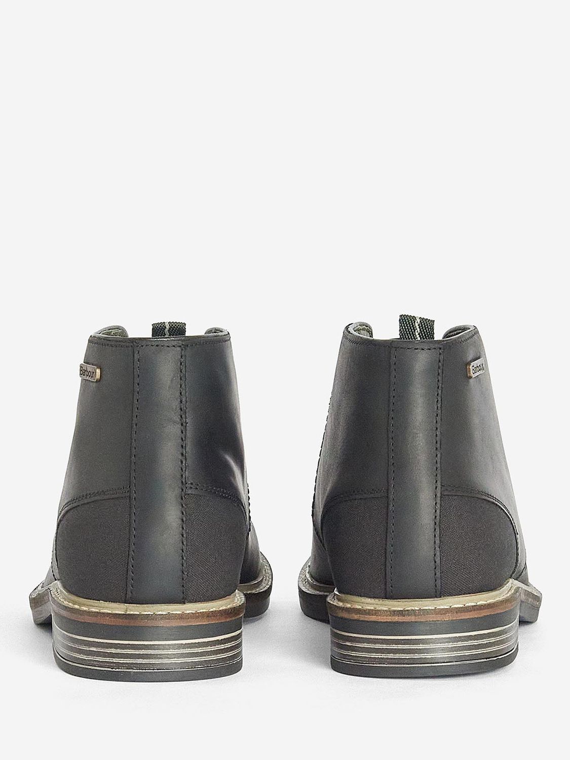 barbour black chukka boots