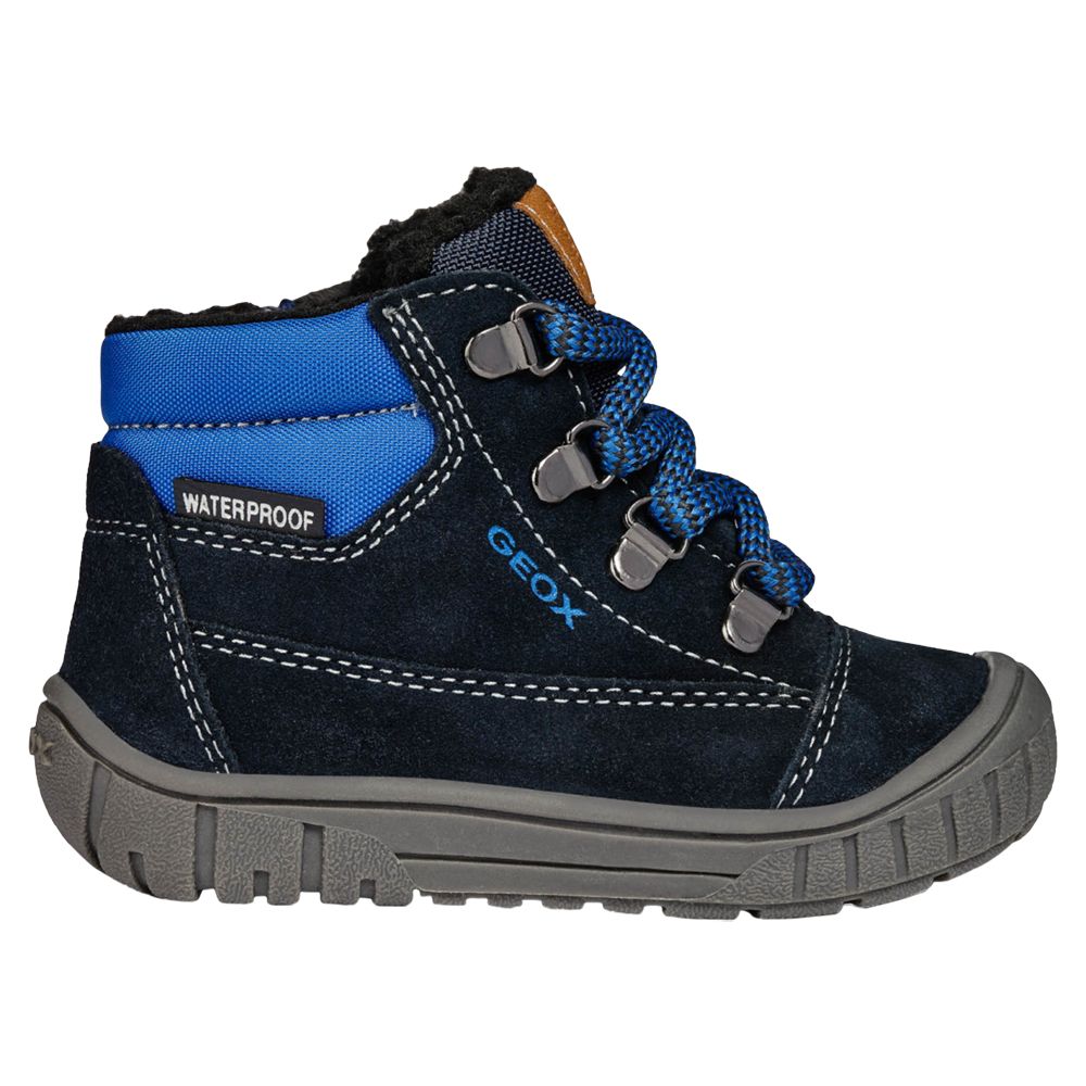 Geox Children's Omar Shoes, Navy/Royal