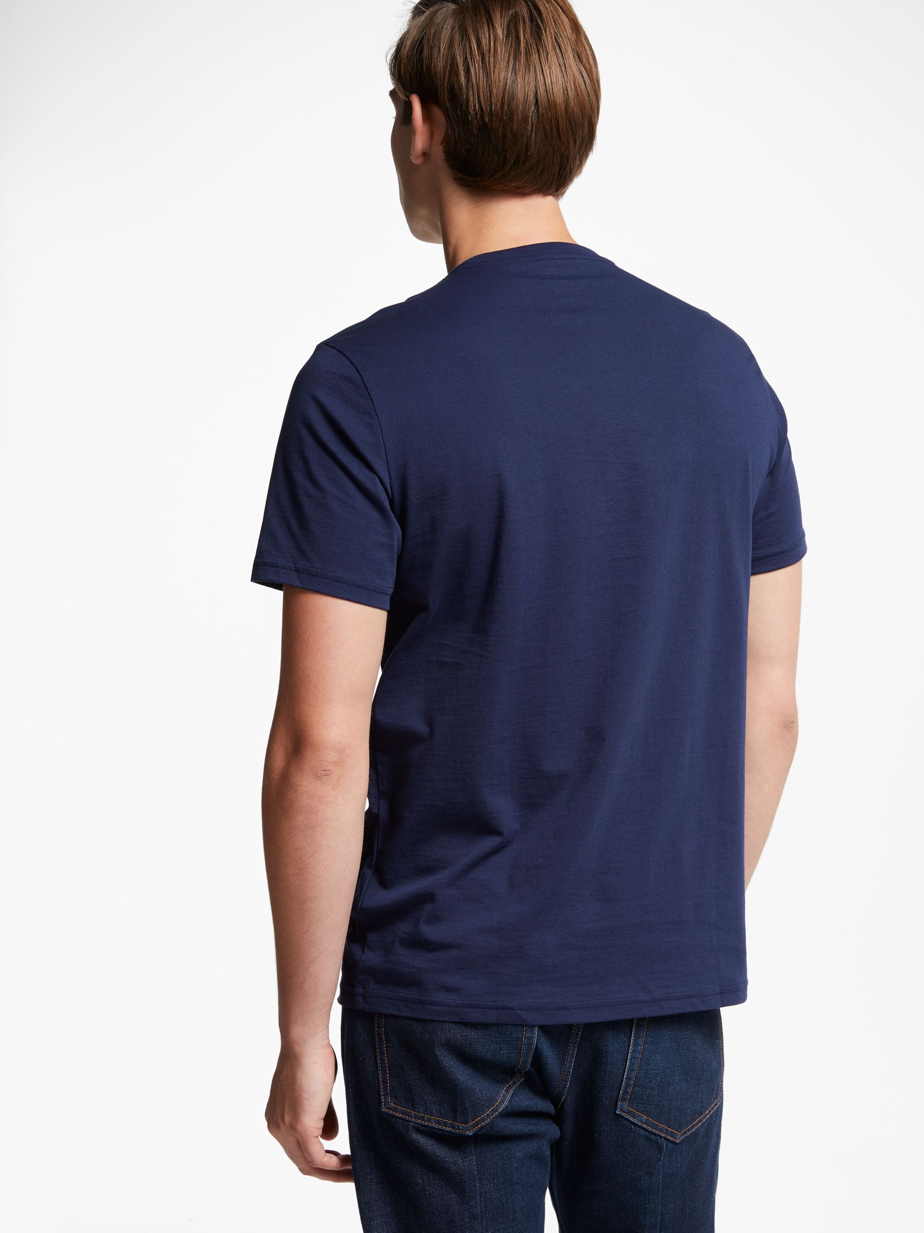Polo Ralph Lauren Liquid Cotton T-Shirt, Navy at John Lewis & Partners