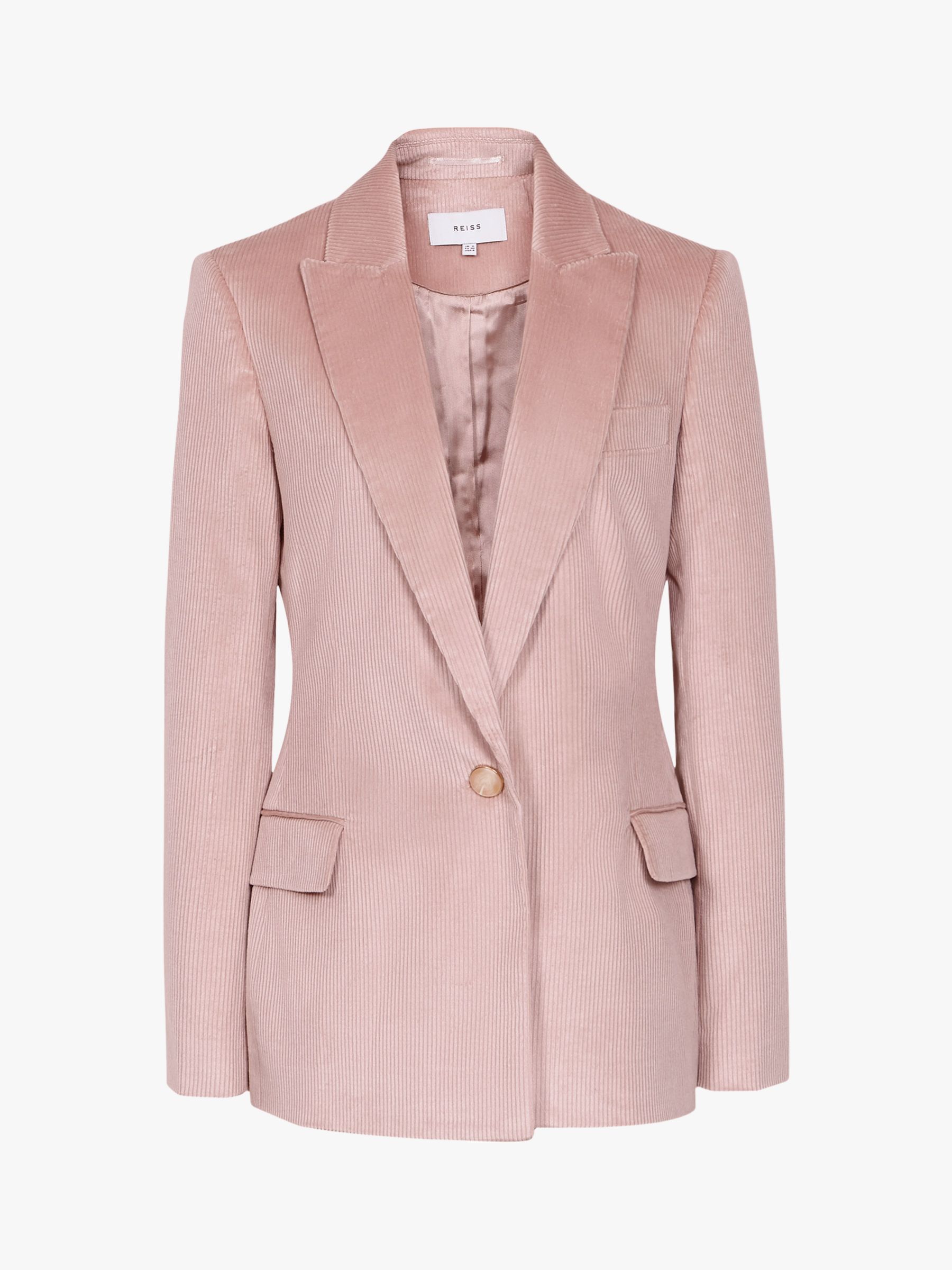 Reiss Carie Jacket, Pink at John Lewis & Partners