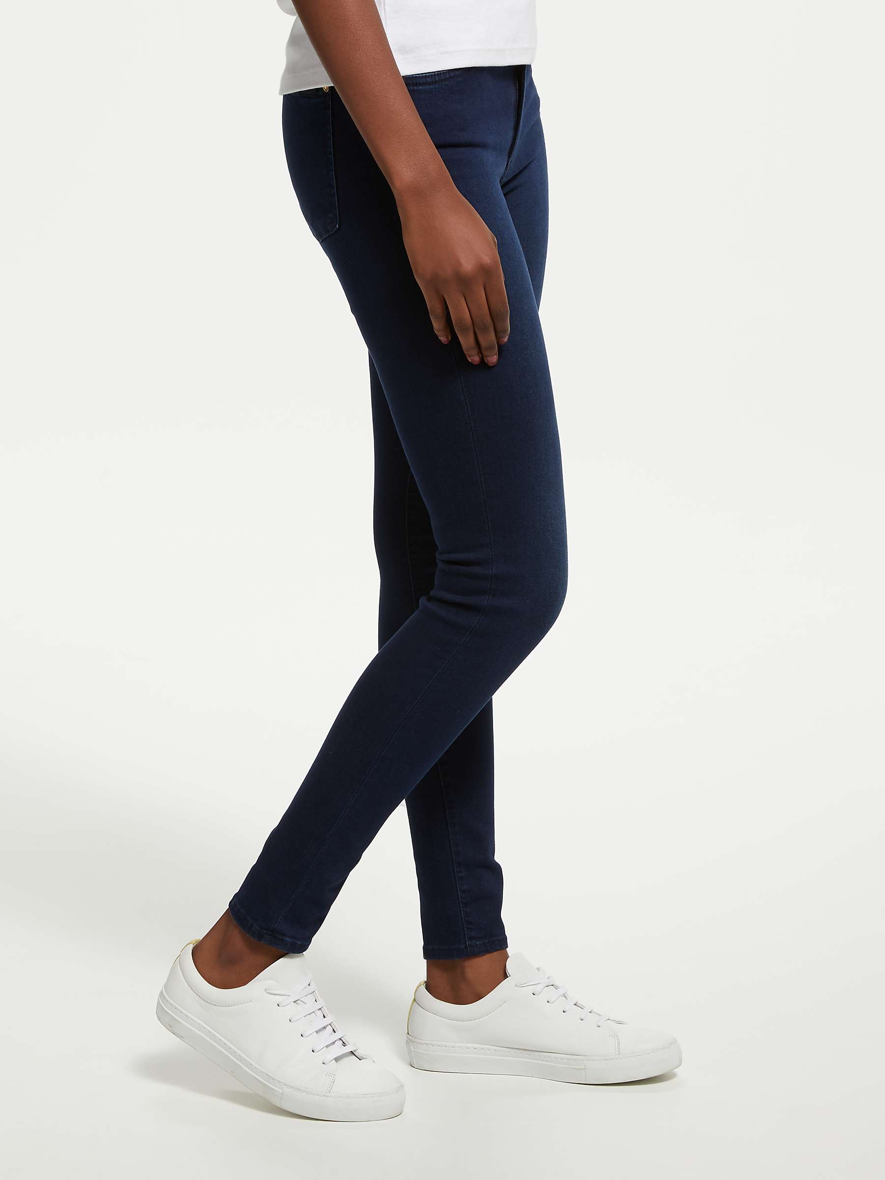 Buy 7 For All Mankind Slim Illusion Luxe Jeans, Rich Indigo Online at johnlewis.com
