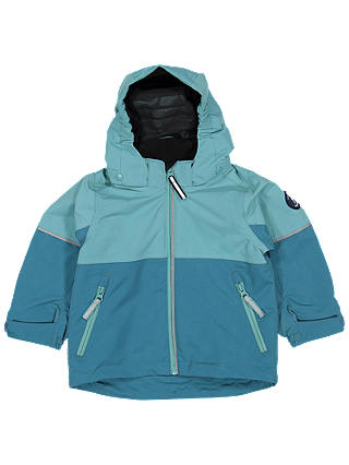 Polarn O. Pyret Baby Waterproof Shell Coat, Blue