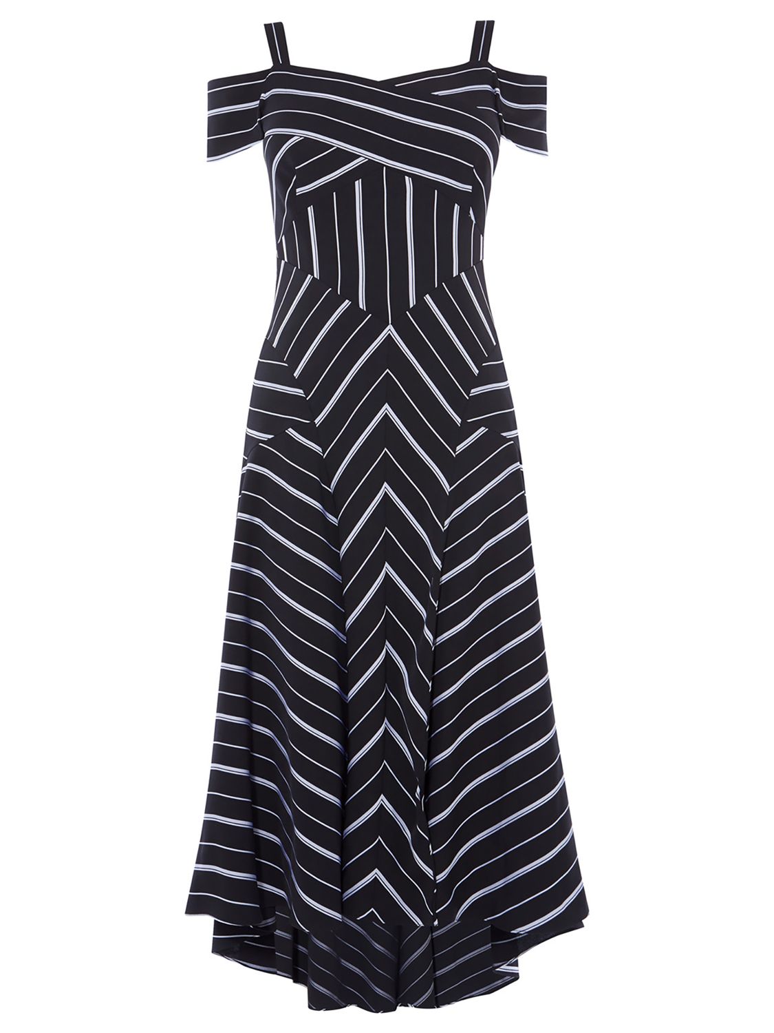 karen millen cold shoulder dress