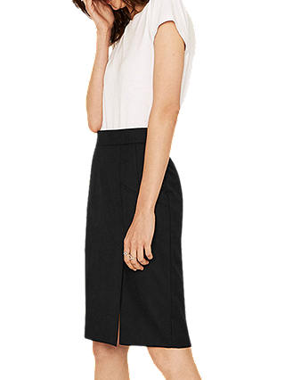 Oasis Tailored A-Line Skirt, Black