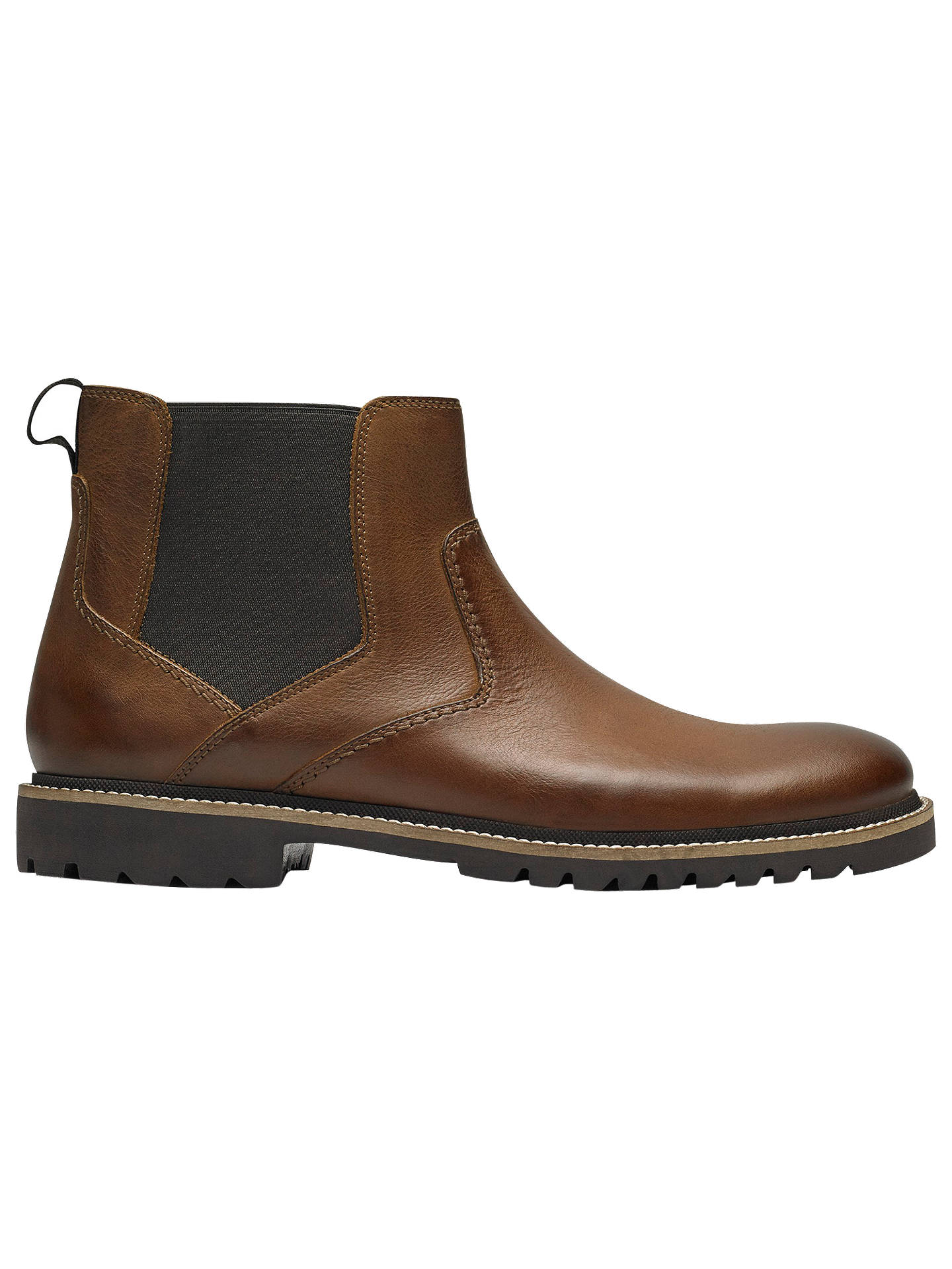 Rockport Marshall Chelsea Boots, Fawn at John Lewis & Partners