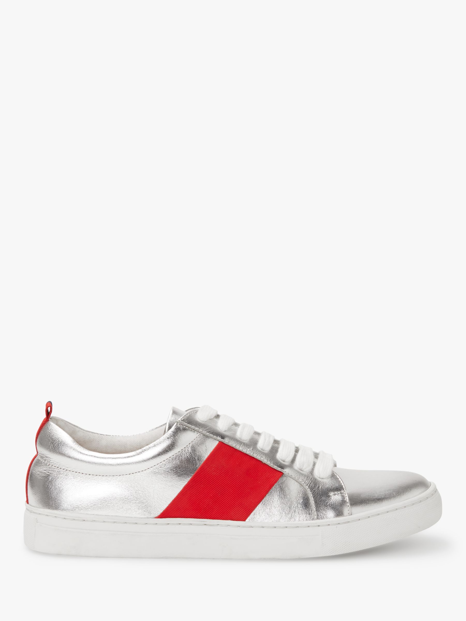 boden silver trainers