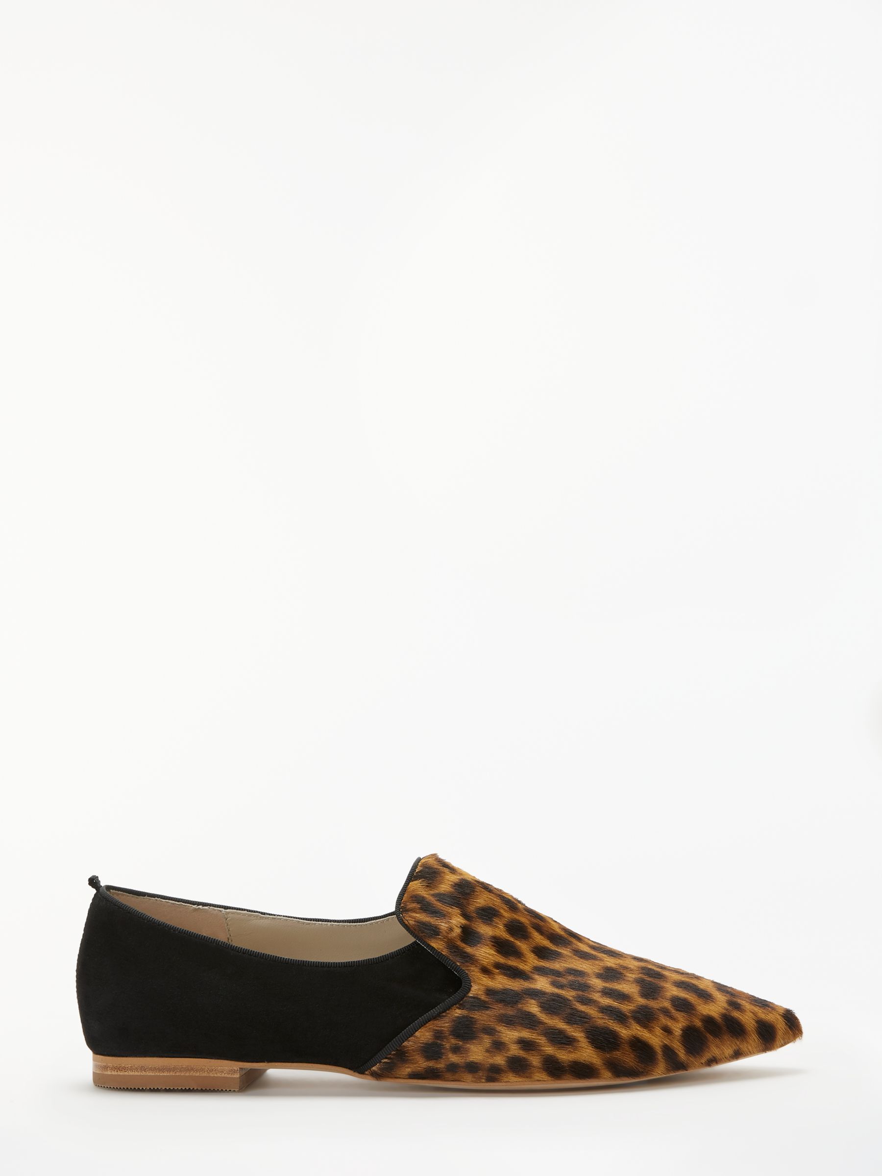 Boden Rosie Slipper Loafers, Tan Leopard