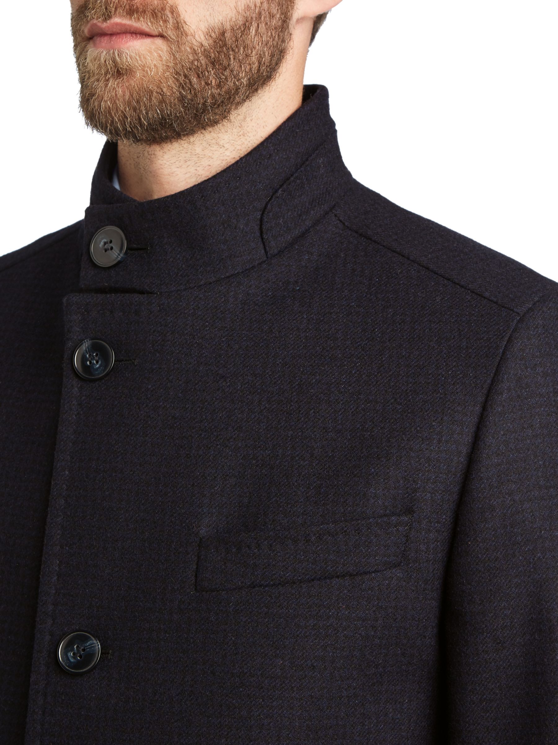 Hugo Boss Mintrax Coat, Dark Blue at 