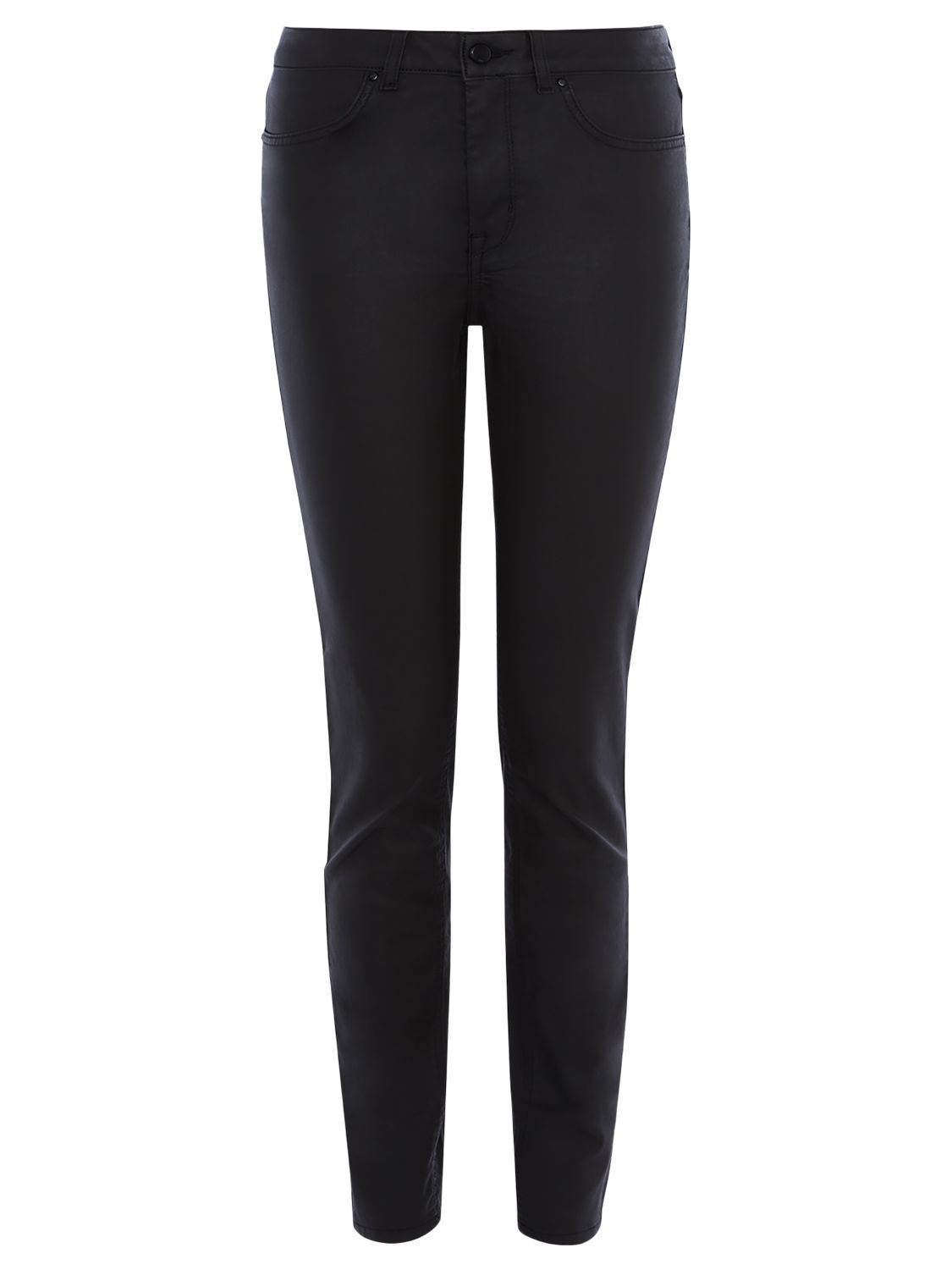 karen millen coated skinny jeans