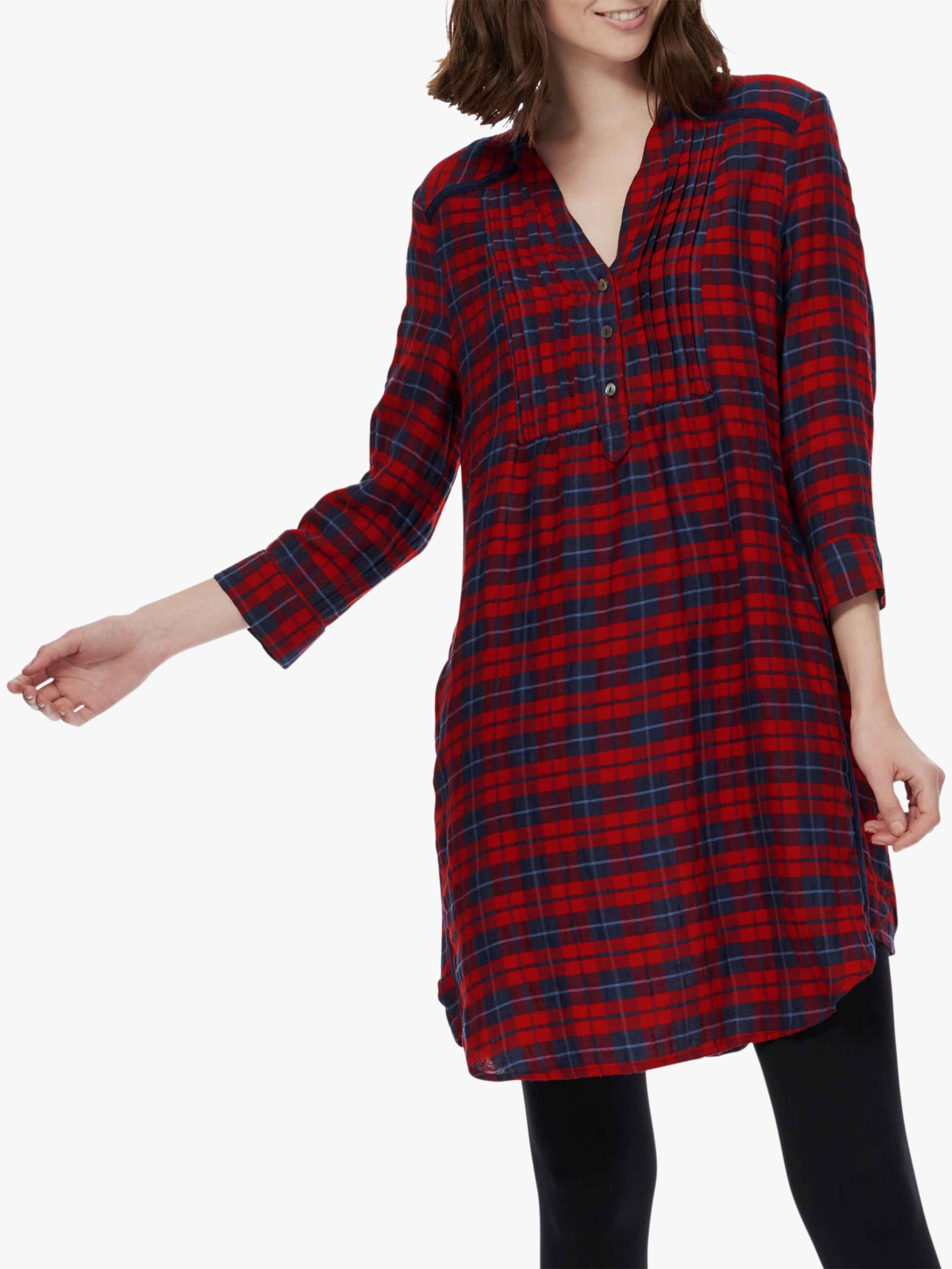 tartan tunic dress