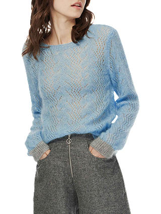 Brora Mohair Lace Jumper