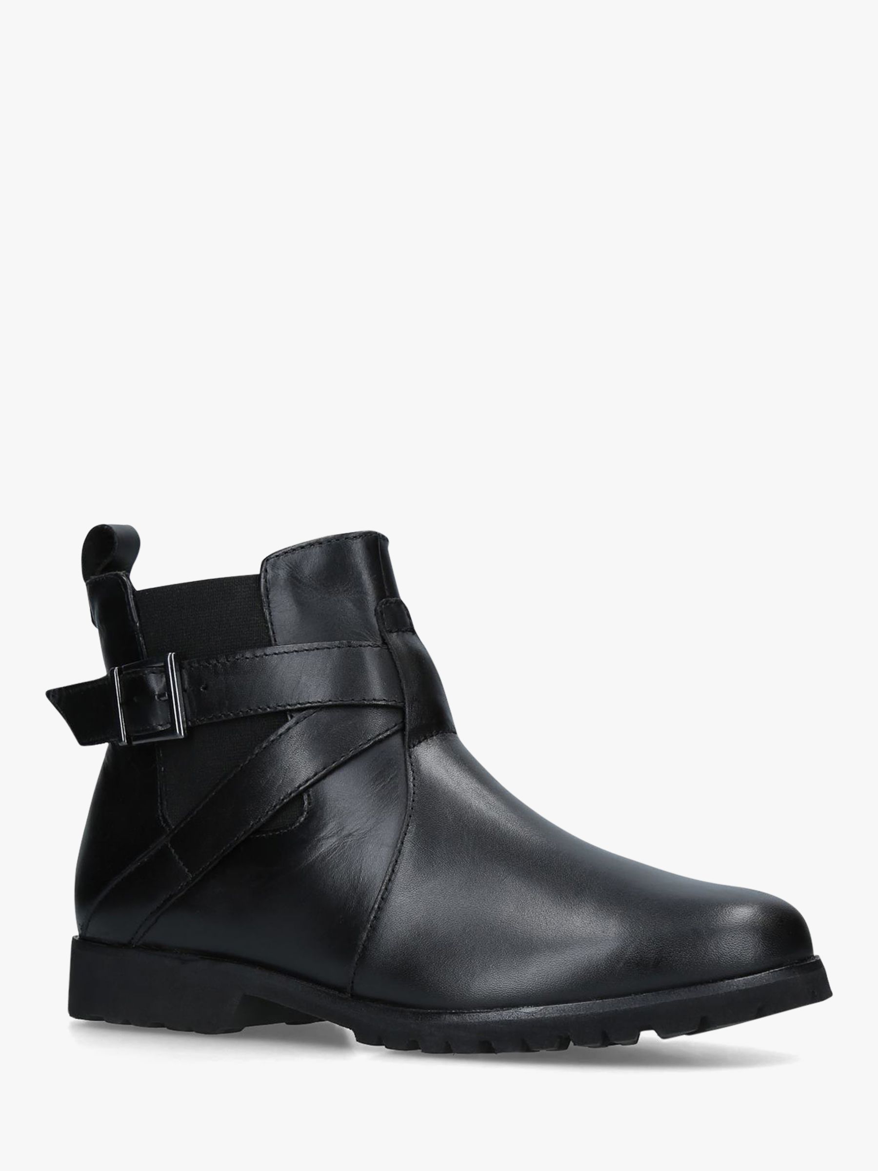 Carvela Comfort Robbie Leather Ankle Boots