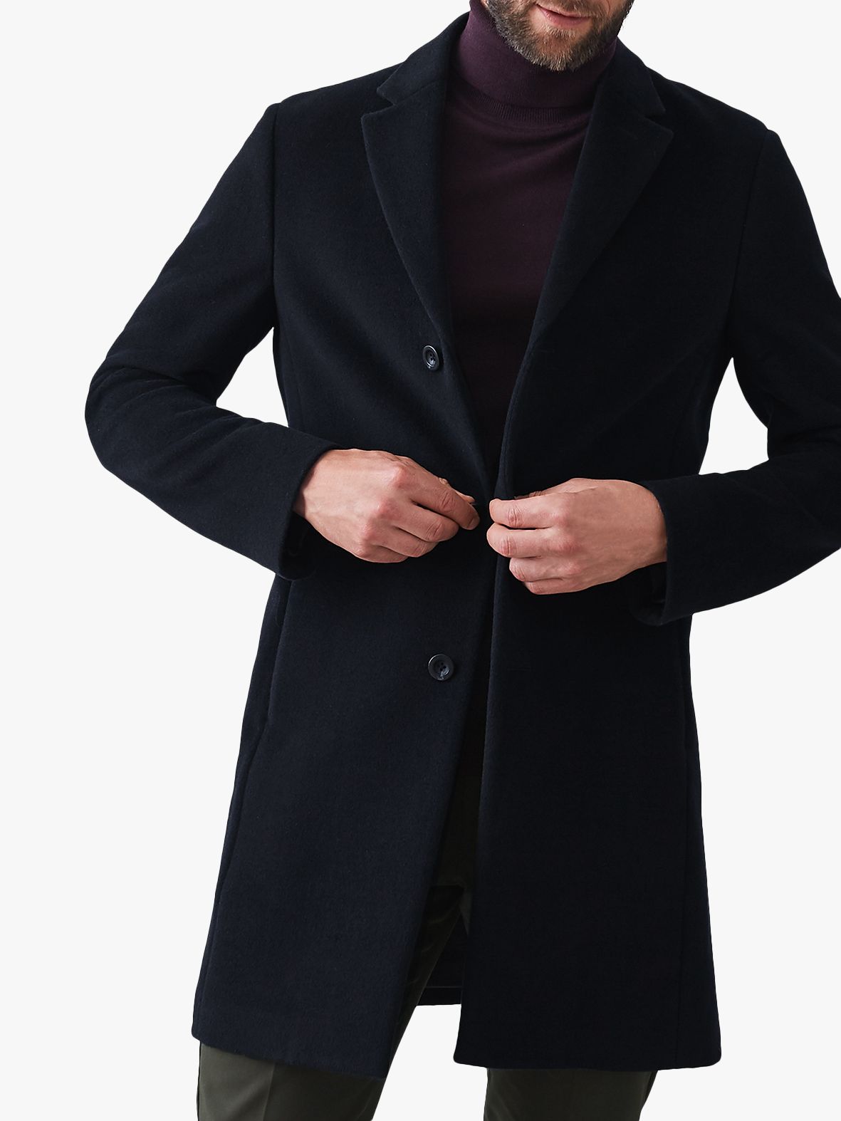 Reiss Gable Wool Epsom Coat