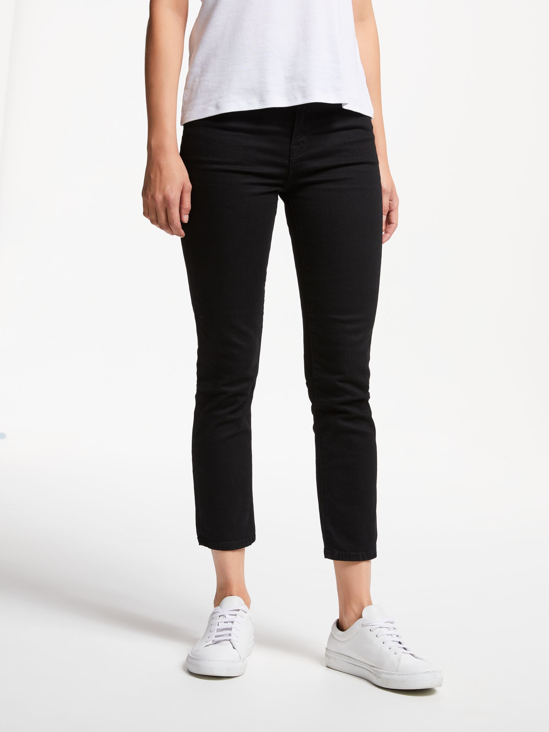 J. Brand Ruby High Rise Skinny Cropped Jeans