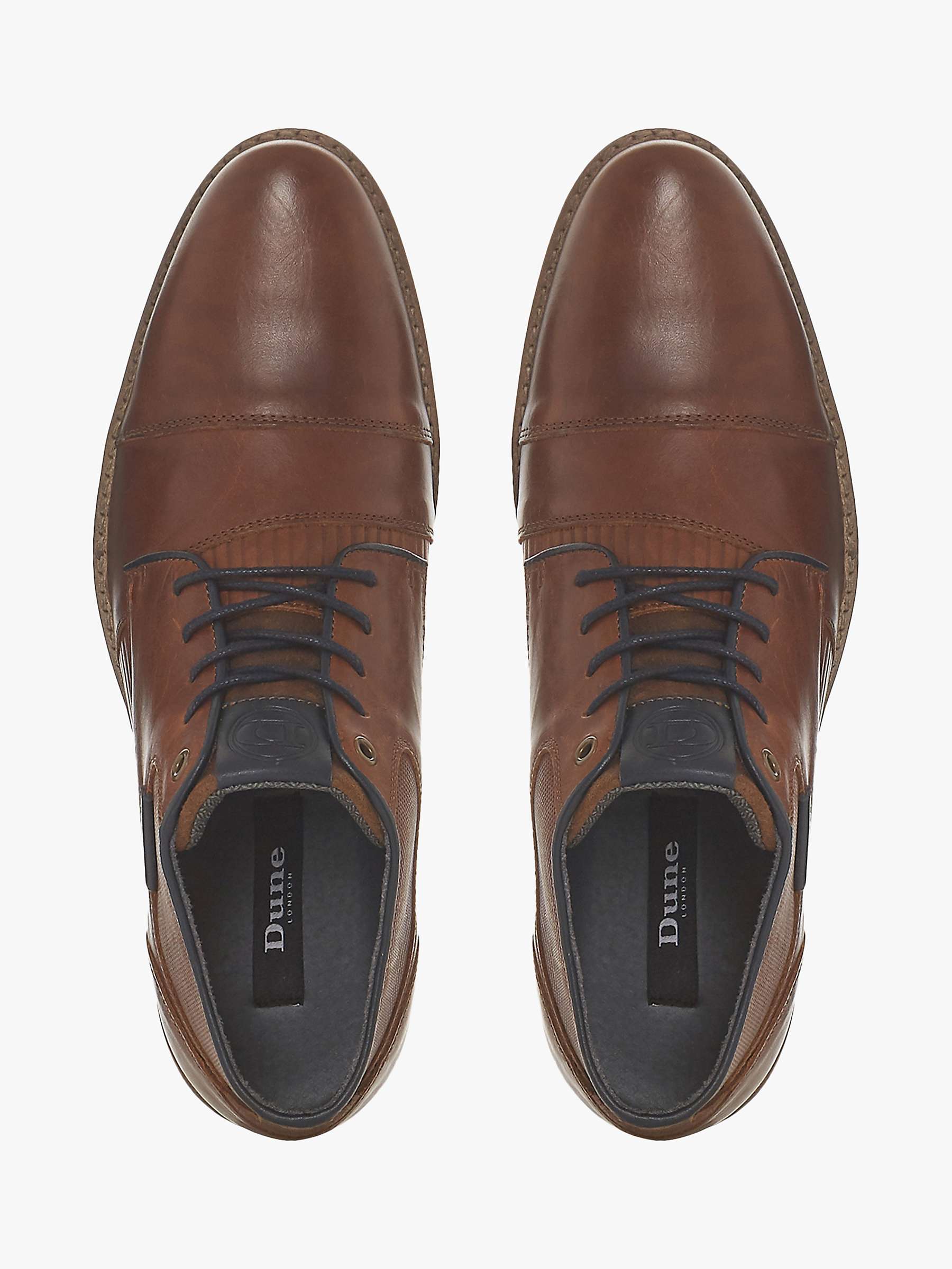 Dune Chigwell Chukka Boots, Tan Leather at John Lewis & Partners