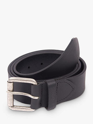 Barbour Matt Leather Belt