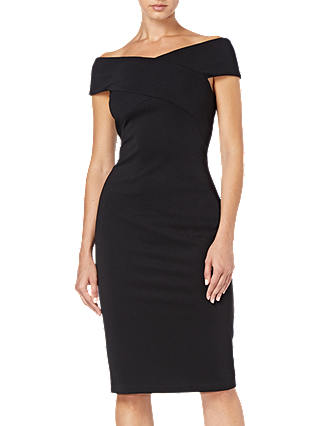 Adrianna Papell Plus Size Daphne Ottoman Sheath Dress, Black