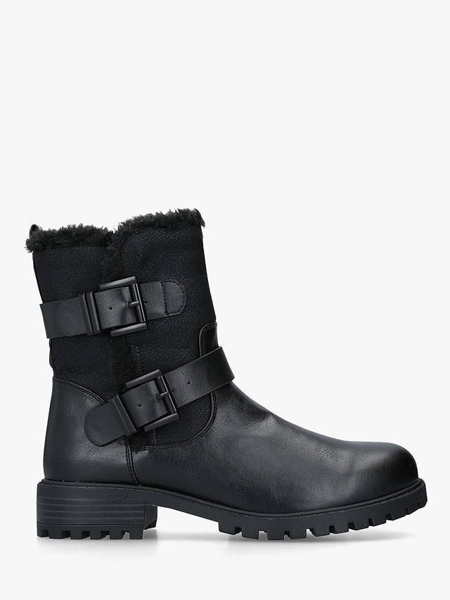 KG Kurt Geiger Snug Ankle Boots | Black at John Lewis & Partners