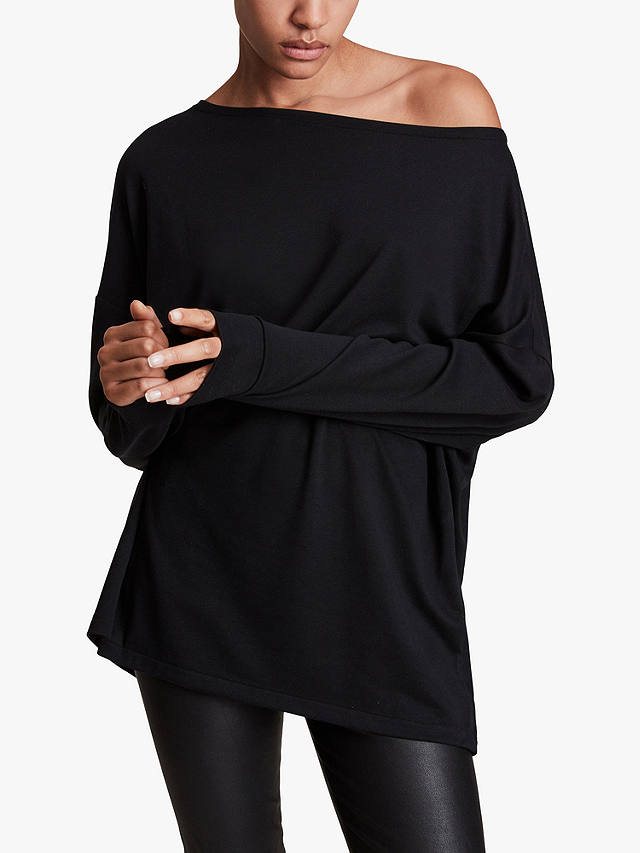 AllSaints Rita T-Shirt, Black