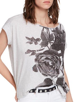 AllSaints Rosen Pina T-Shirt, Smog Marl